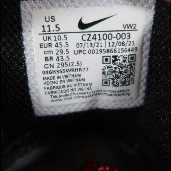 Nike Shoes Mens 11.5 Athletic Trainers Kyrie Flytrap 5 Sneakers Bred Basketball main image 6